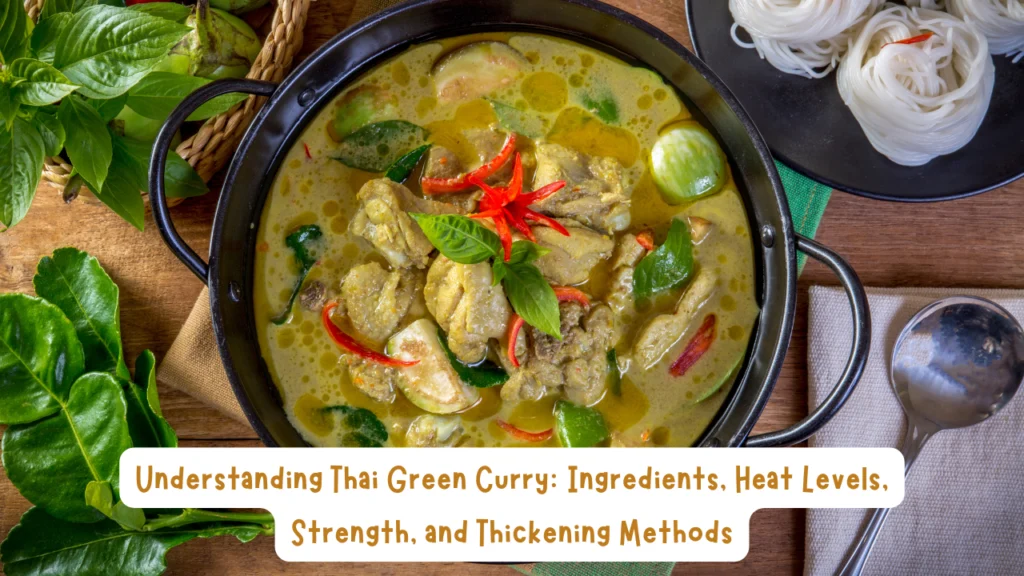 Understanding Thai Green Curry: Ingredients, Heat Levels, Strength, and Thickening Methods