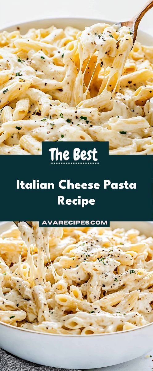 Quick and Easy Italian Cheese Pasta Recipe Under 30 Minutes